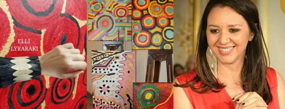 Έλλη Λυραράκη: Απο τα Χανιά ταξιδεύουν σε όλο τον κόσμο οι πίνακες της διεθνούς φήμης σχεδιάστριας